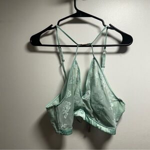 Savage X Fenty Lace Bralette in Soft Mint